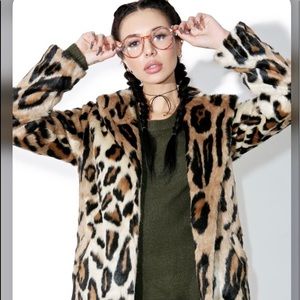 Cheetah coat
